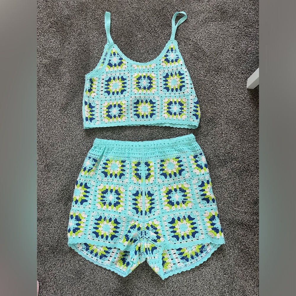 CROCHET MATCHING SET